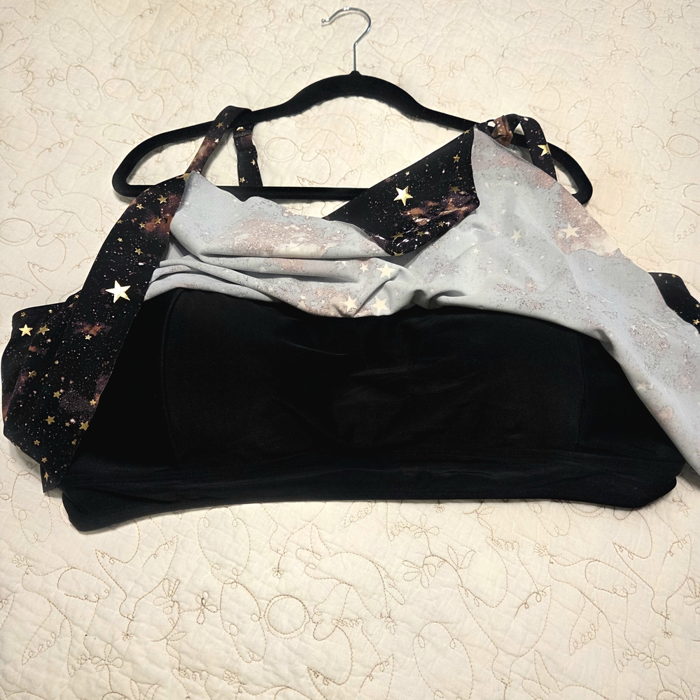 Torrid 5x Swim Top Celestial Foil - Picture 8 of 11